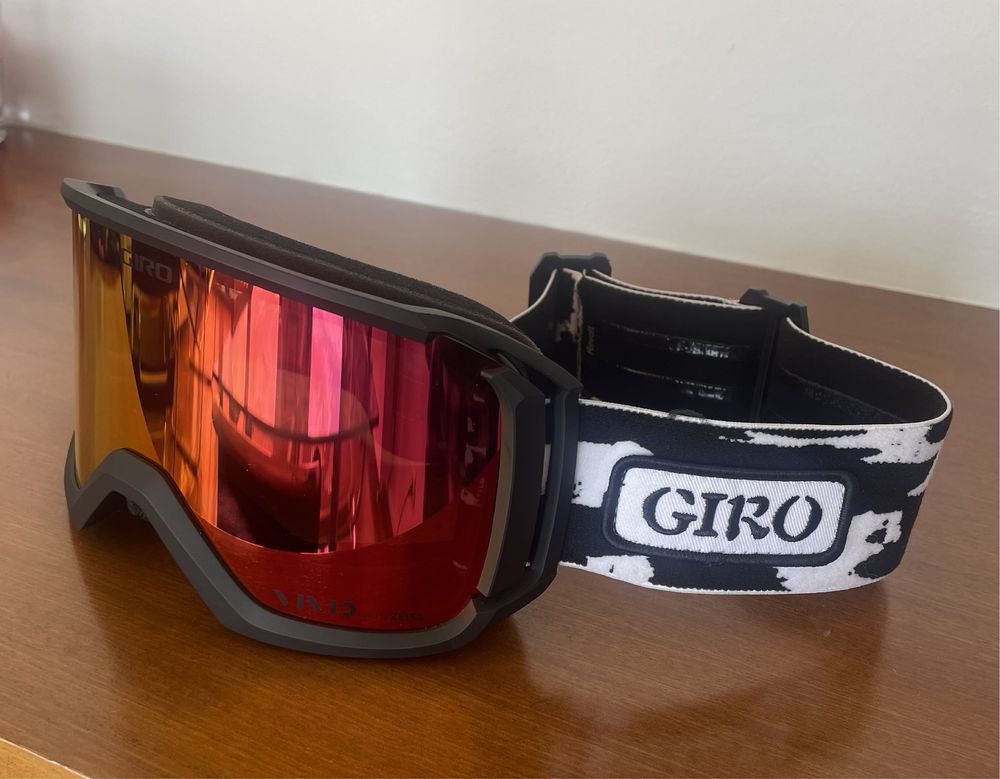 NOVOS - Goggles snowboard Giro lentes Vivid by Zeiss