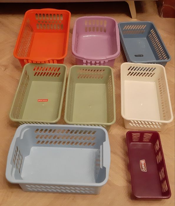 Koszyczki 8 szt do przechowywania