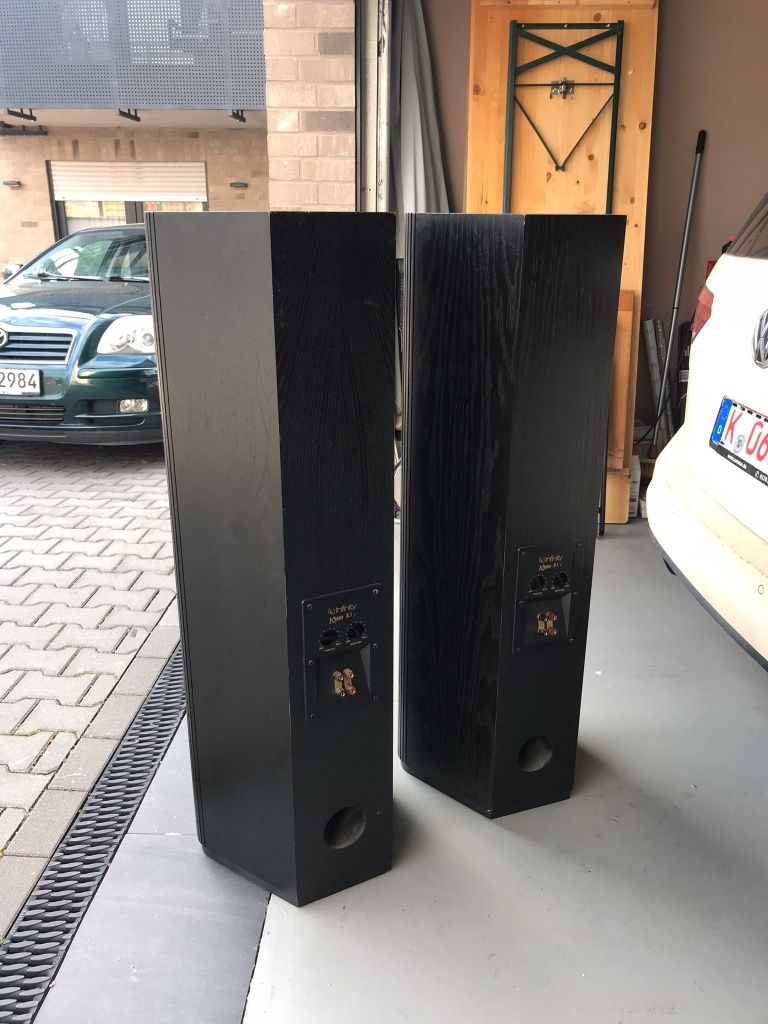 Infinity Kappa 8.1 i американская НЧ 30см катушки с плоским проводом