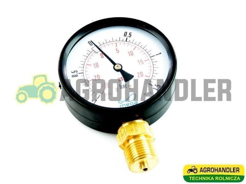 Manometr Próżniowy BECZKOWOZU 80mm 1/2"