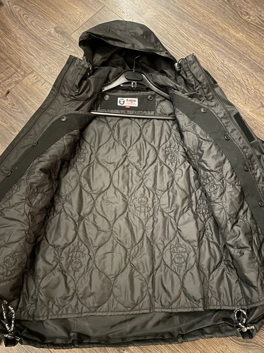 Aape by a bathing ape куртка мужская с подкладом