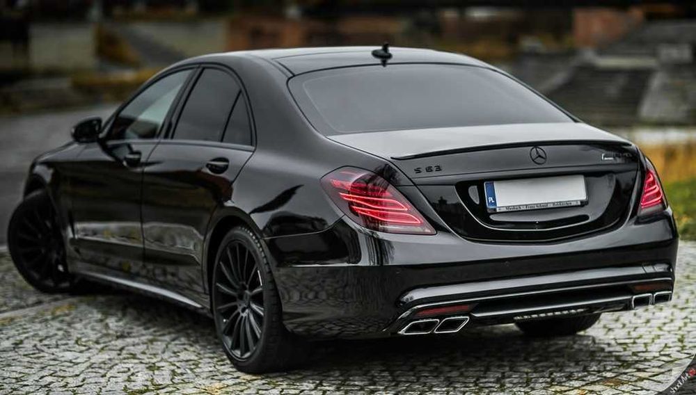 Spoiler Lotka Spoiler Mercedes S W222 CZARNY POŁYSK