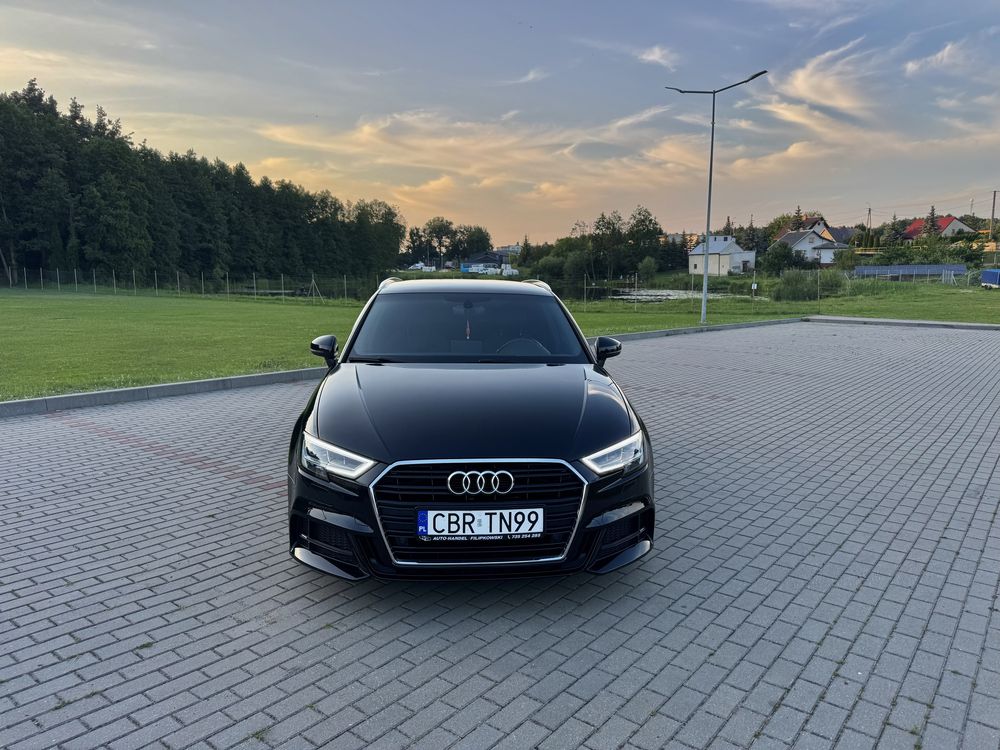 Audi A3 2.0 TDi 150KM / Automat / 3x S-Line / Super Stan / Led / Navi