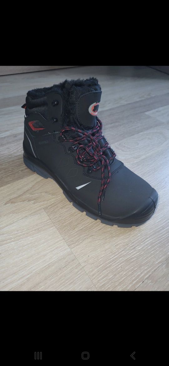 Buty robocze zimowe z blachą