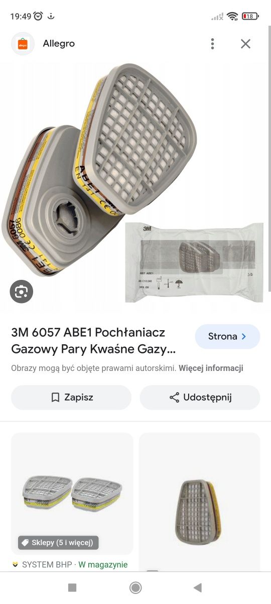 Pochłaniacz 6055/57/59