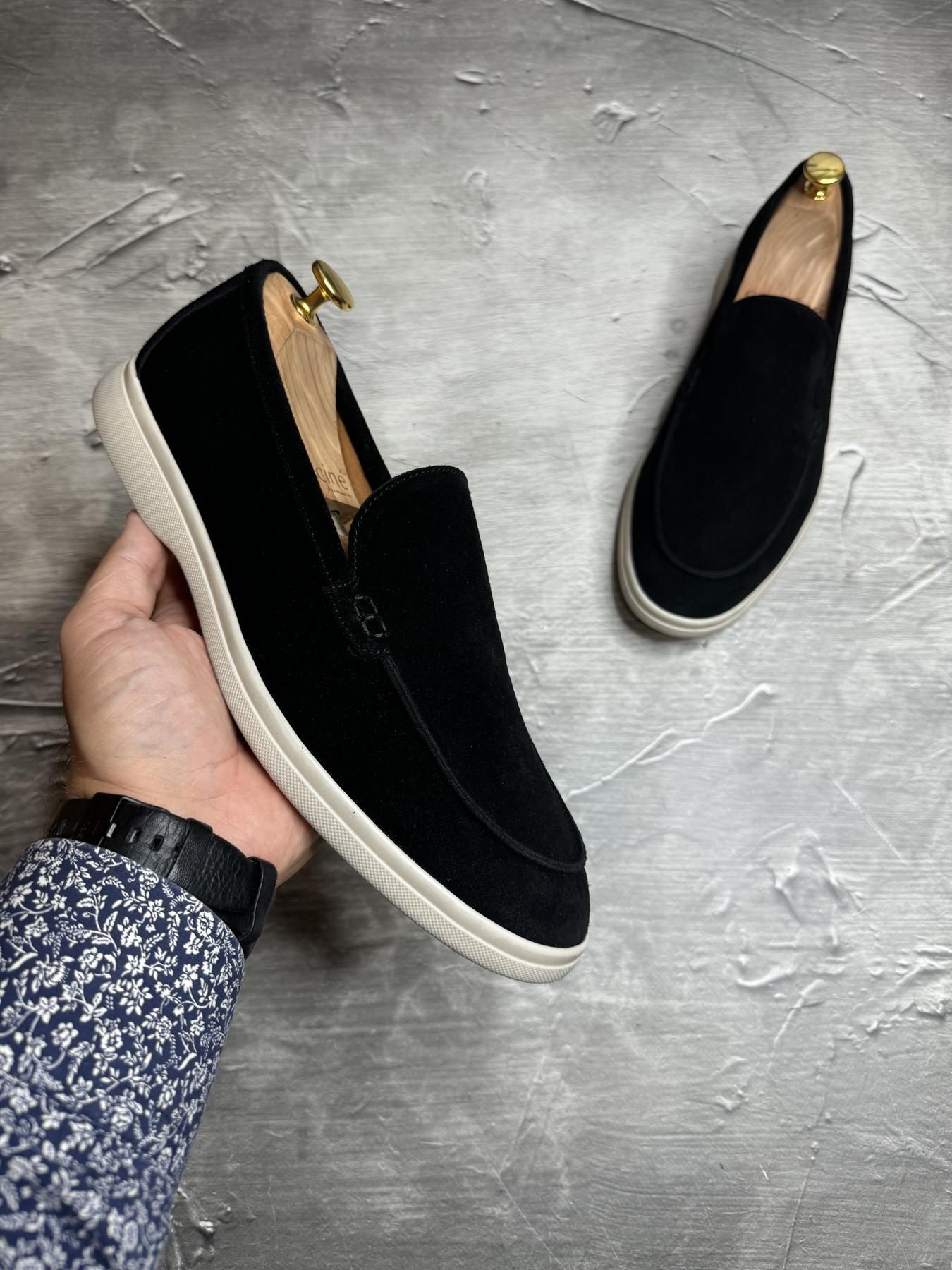 Летние лоферы замша 40-45