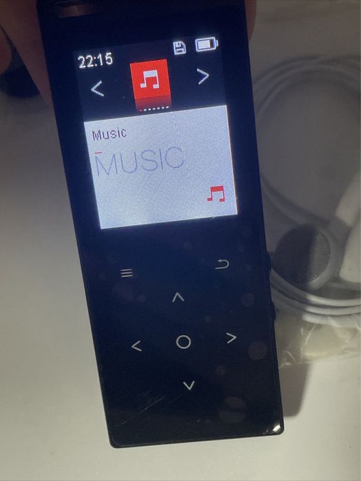 MP3 плеер з Bluetooth 5.2, Вбудований HD динамік, FM-радіо, Диктофон