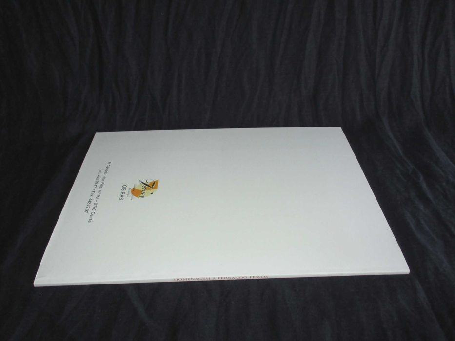 Livro Homenagem a Fernando Pessoa Galeria Verney 1995