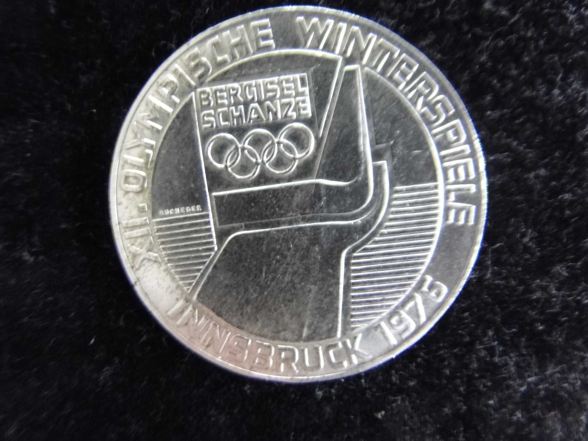 Zestaw 2 monety srebrne z 1976 r. 100 Schillingów