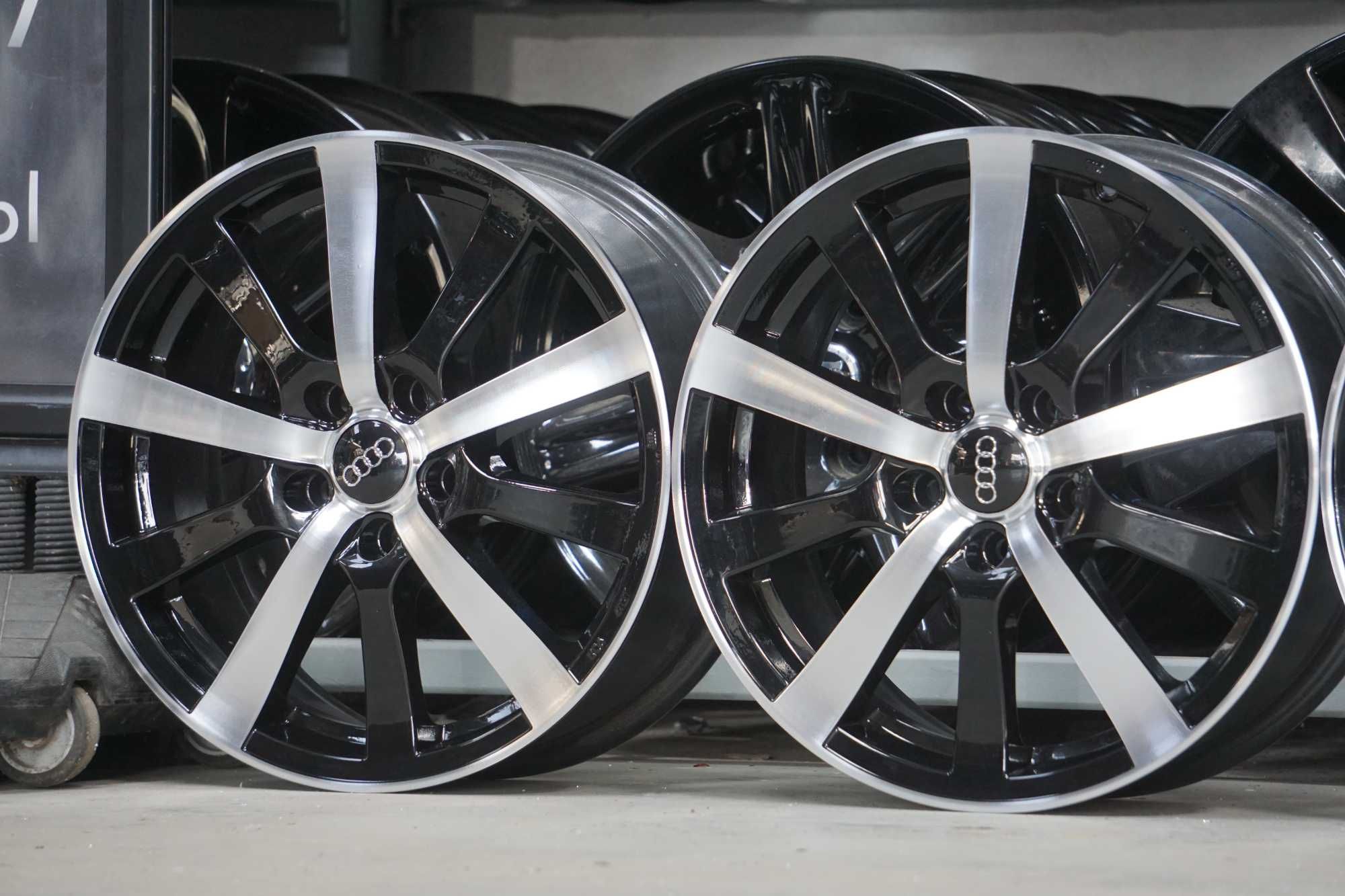 Alufelgi Platin Germany 5x112 7Jx17 et46 cb66,6mm czarny polysk i cnc