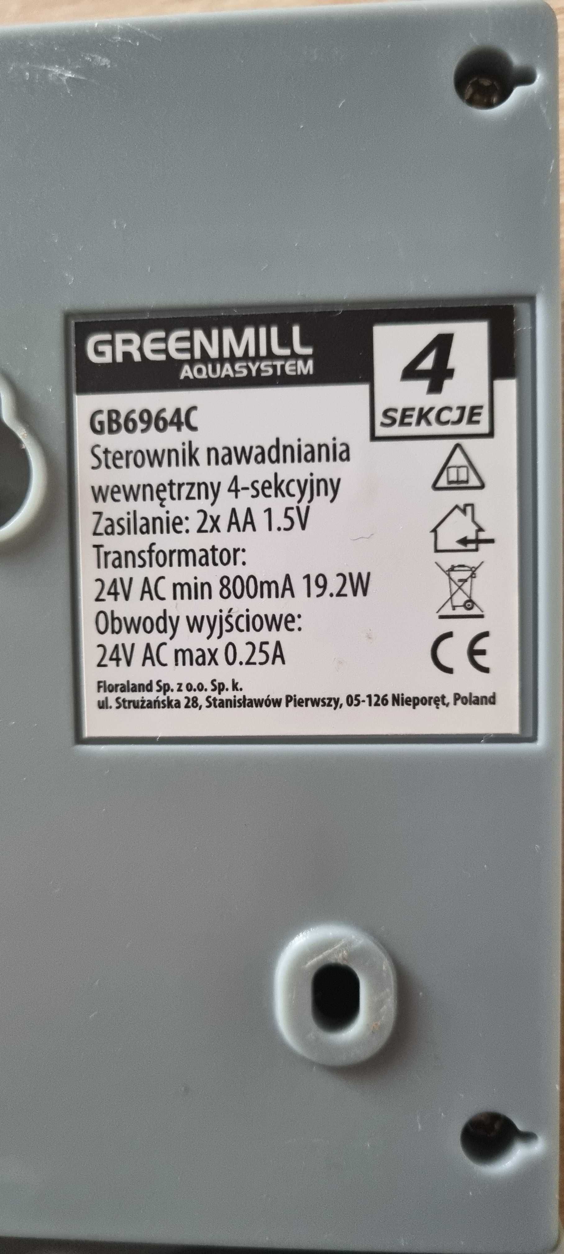 Sterownik do nawadniania GREENMILL