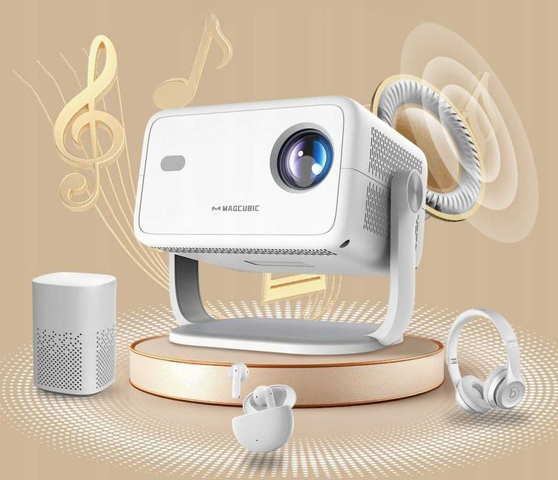 Projektor Magcubic L018 FullHD 1080p Smart TV WiFi NOWY najtaniej WWA!