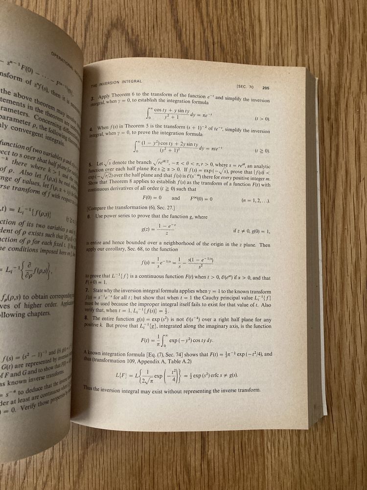 Livro “Operational Mathematics” de Rael V. Churchill