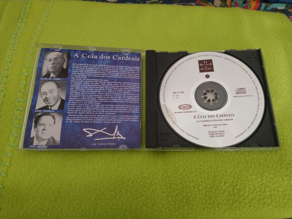 CD “A Ceia Dos Cardeais” Júlio Dantas (original)