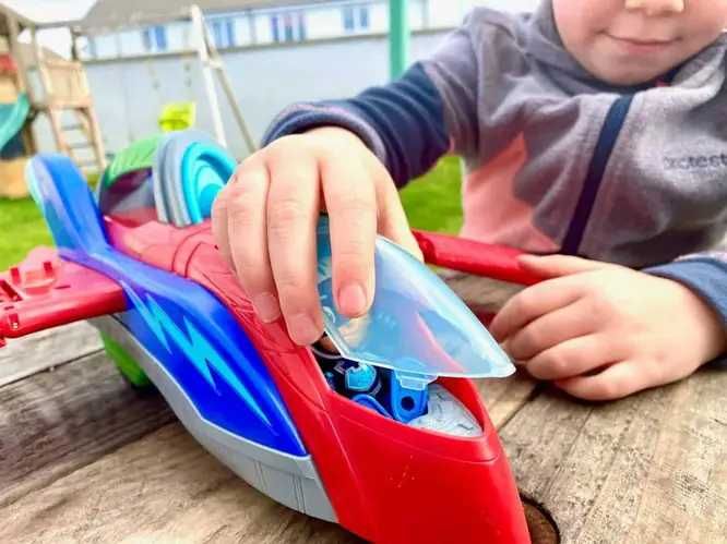 Літак-космічний корабель зі звуком і світлом PJ Masks Герої в масках