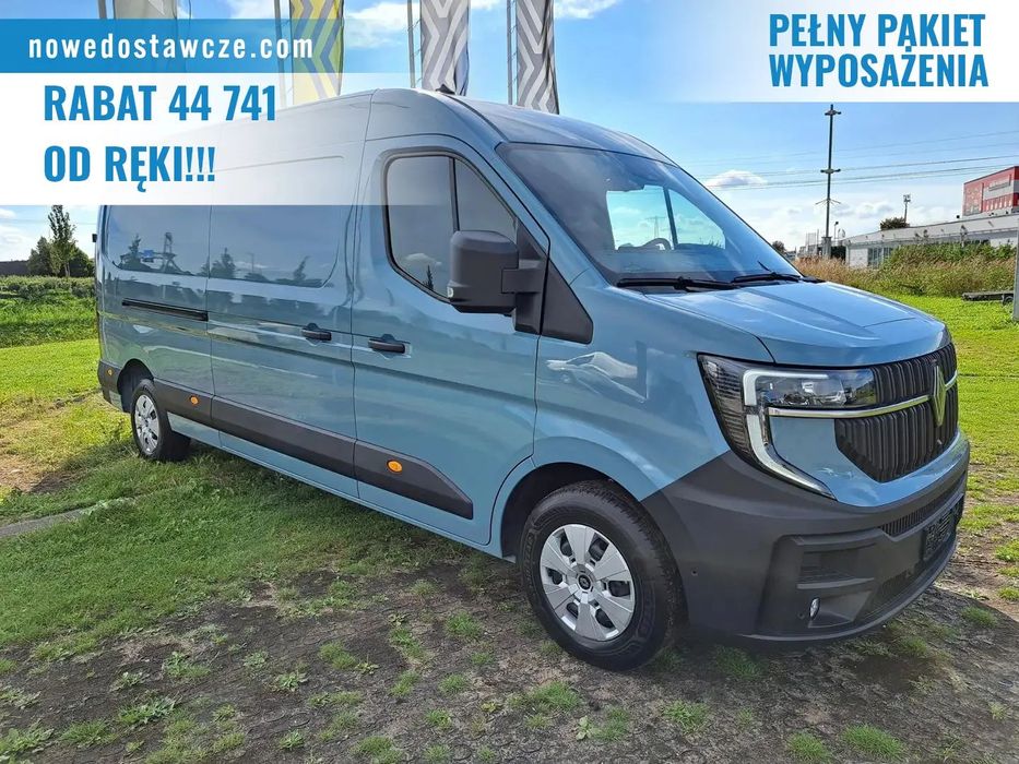 Renault Master L3H2 2.0 150KM  L3H2 150KM Drzwi 270 stopni | Czujniki przód/tył | Kamera | Furgon |