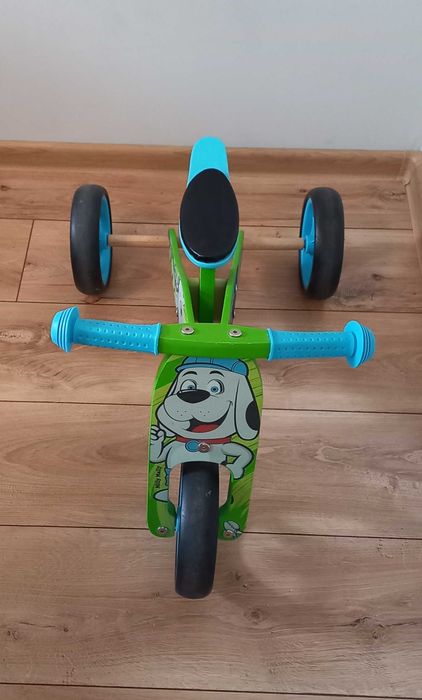 Rowerek dziecięcy drewniany 3 kołowy, 2 kołowy 12-36 miesiecy