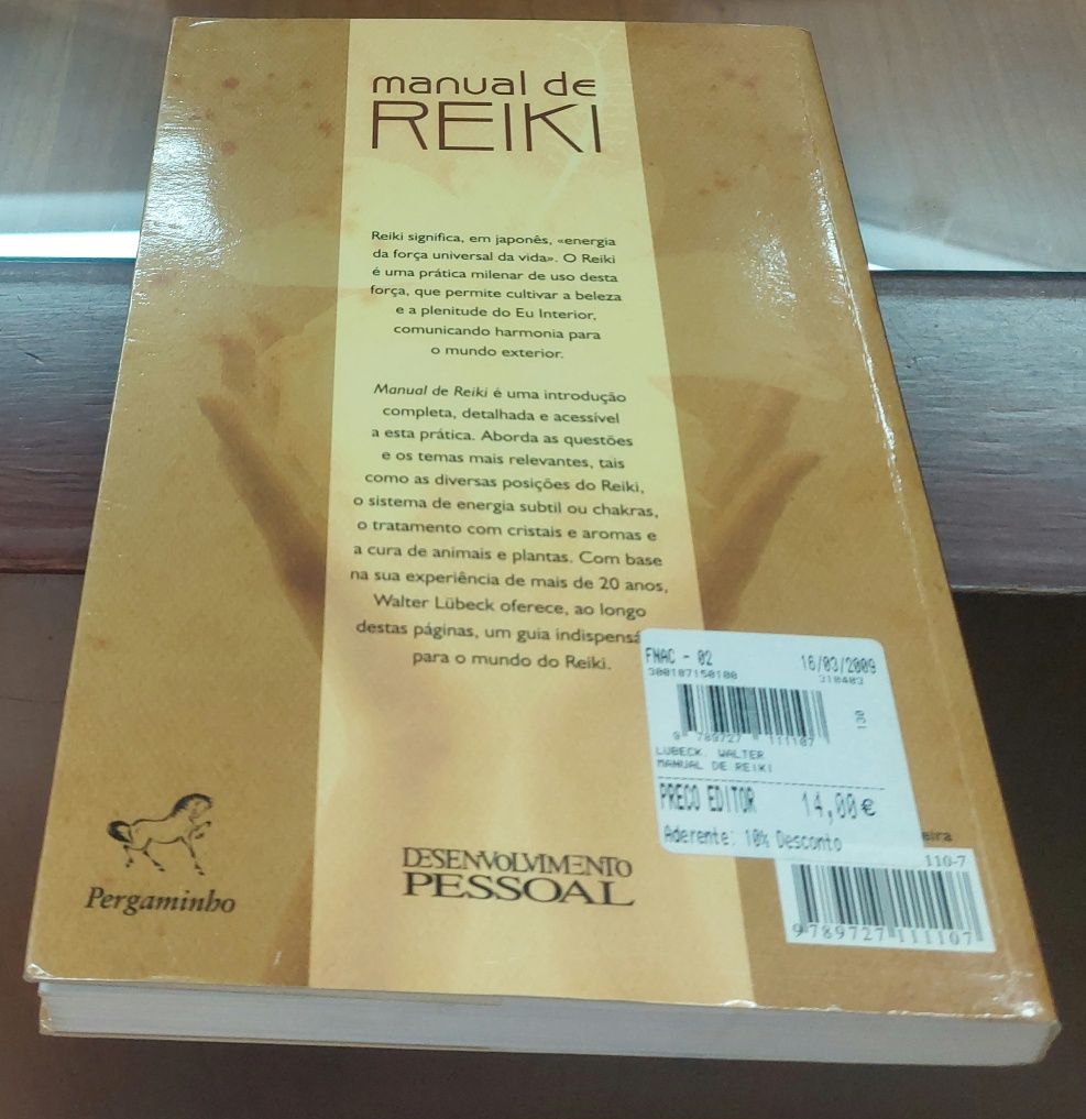 "Reiki  um caminho "    "  Manual de Reiki"