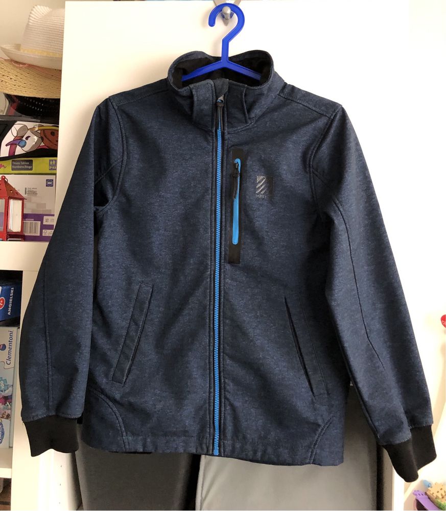 Kurtka kurteczka softshell 152 h&m 11-12 jesienna przeciwdeszczowa