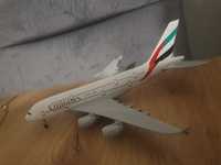 Samolot metalowy AIRBUS A380 Emirates