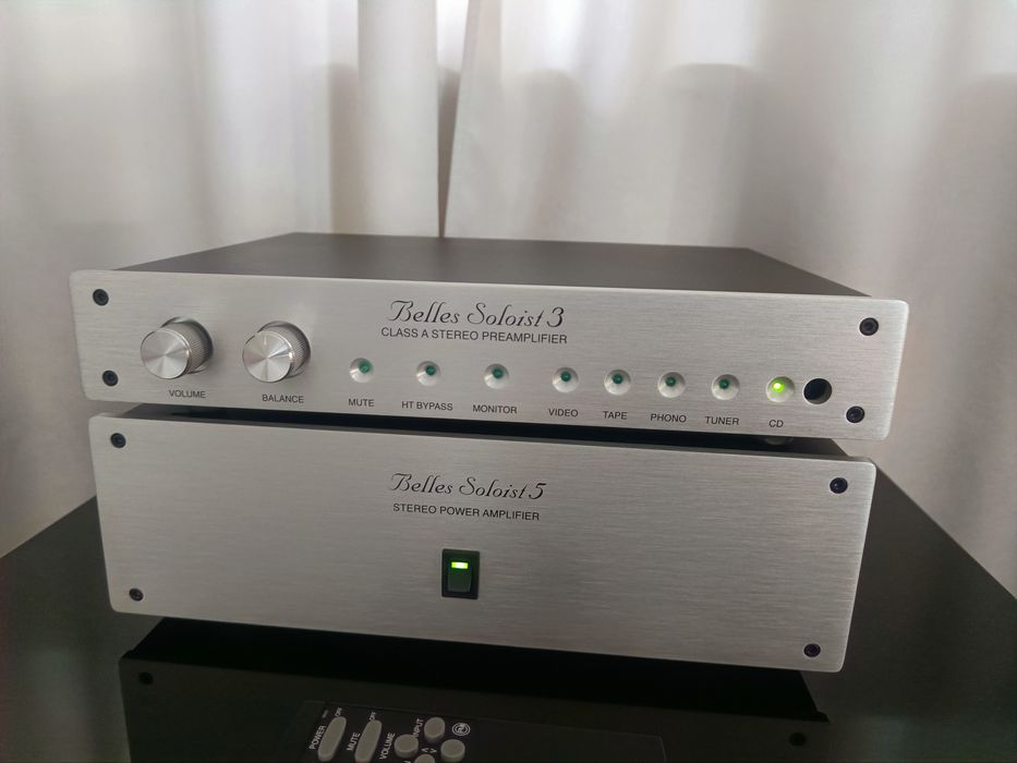 Wzmacniacz przedwzmacniacz końcówka mocy 5 belles soloist 3