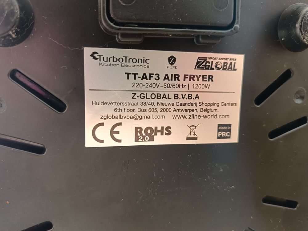 Frytkownica beztłuszczowa Air Fryer TT-AF3