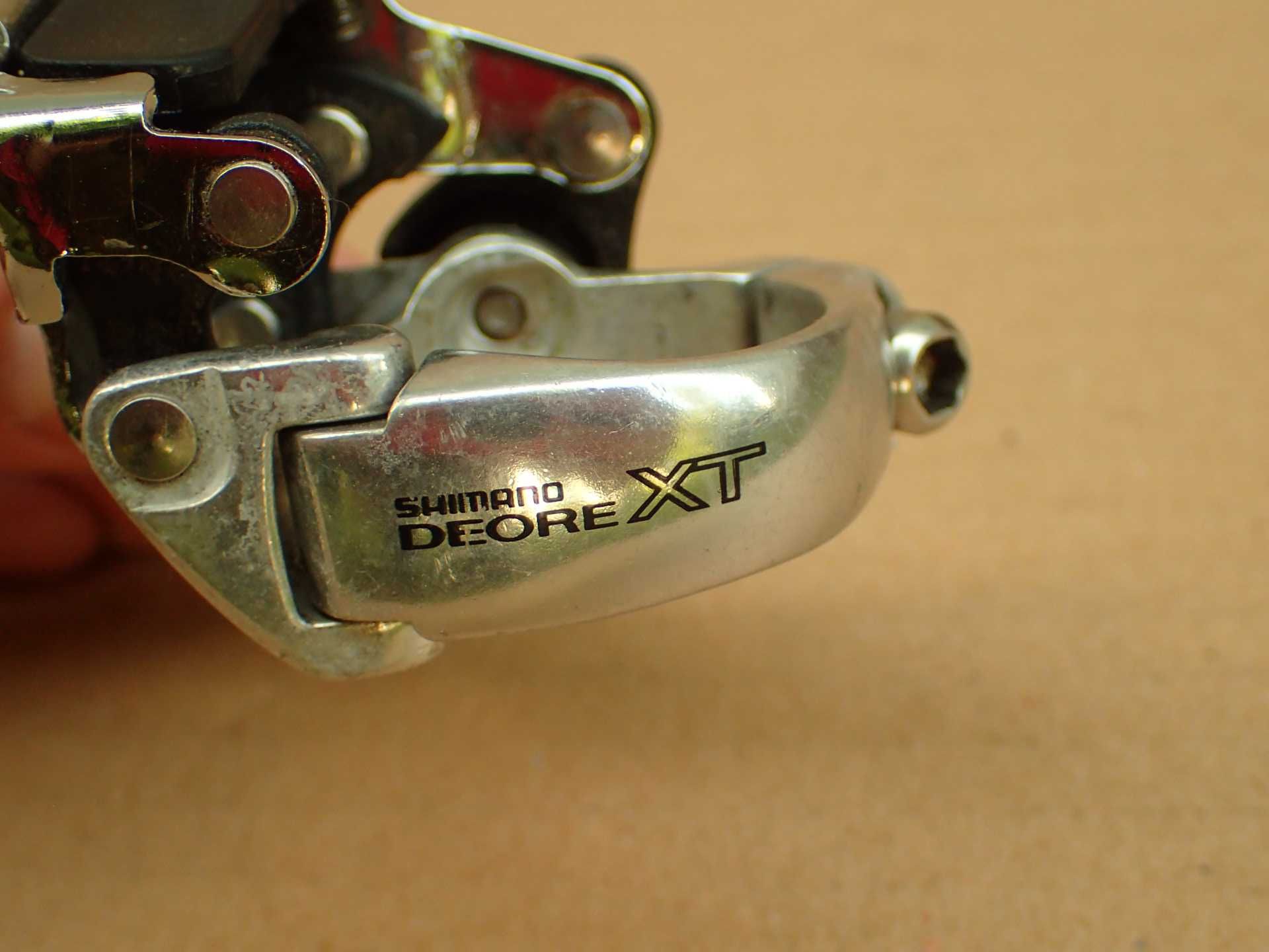 przednia przerzutka Shimano Deore XT FD-M739 obejma 31,8mm retro mtb