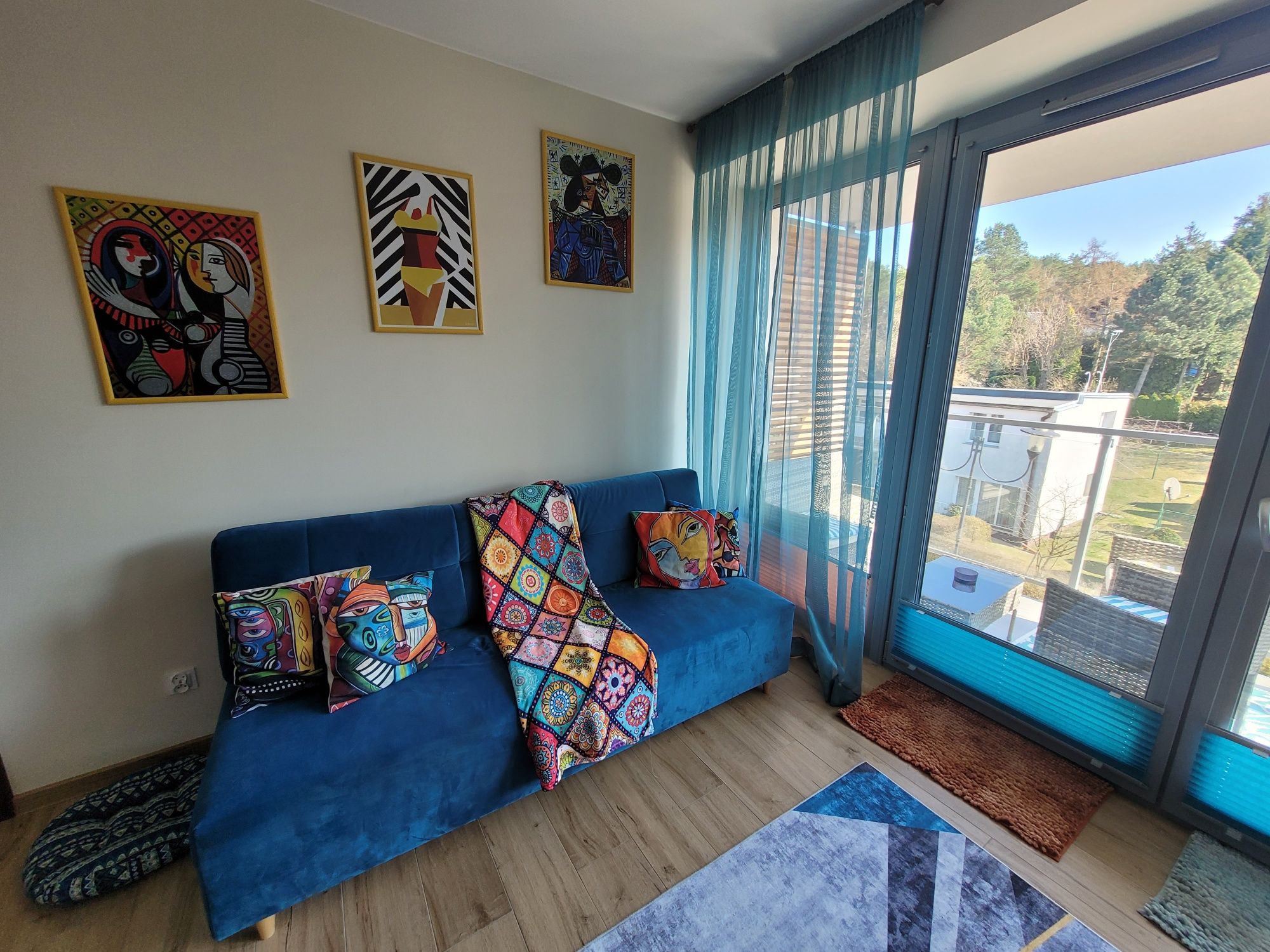 Apartament Pan Tu Nie Spał z widokiem na jezioro i Netflixem