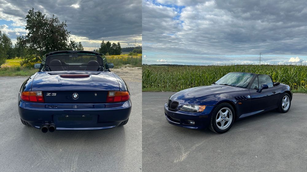 BMW Z3 MontrealBlau Metallic,świetna baza,niski przebieg
