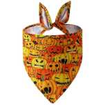 Halloweenowa chustka bandana dla psa