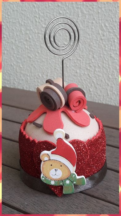 Cupcake em eva Natal e outros novos