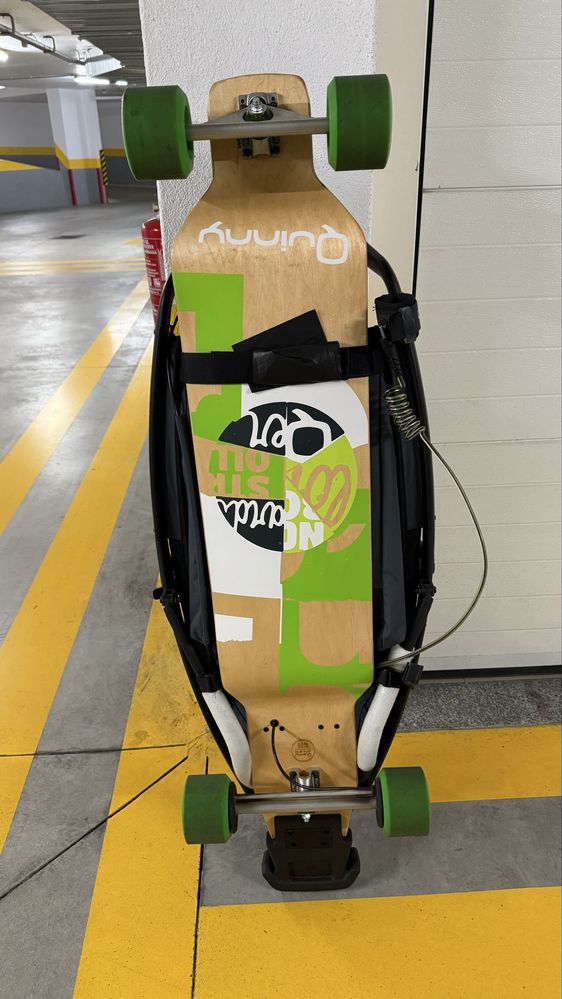 Skate Longboard Stroller Quinny