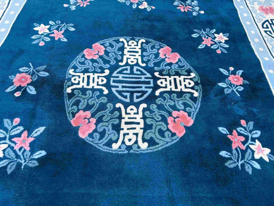 Chiński ręcznie tkany kaszmirowy dywan 380x250 galeria 14 tys