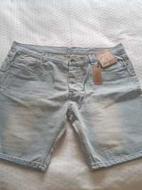 Krótkie spodnie męskie jeans F&F 42