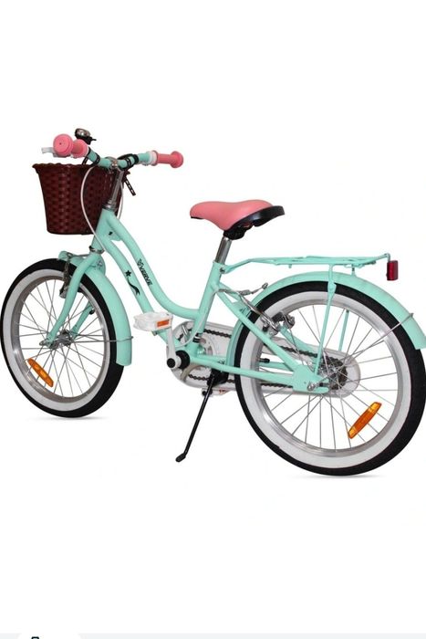 Rower dziecięcy 18 cali Verve Star Mint zielony/różowy nowy