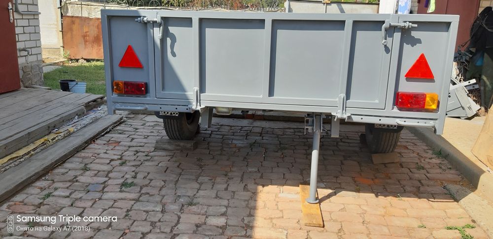 Одноосну раму на саморобний міцний прицеп продам