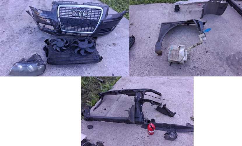 Audi A3 8P 2.0TDI 170KM S-line 5 Drzwi Alufelgi po Kolizji