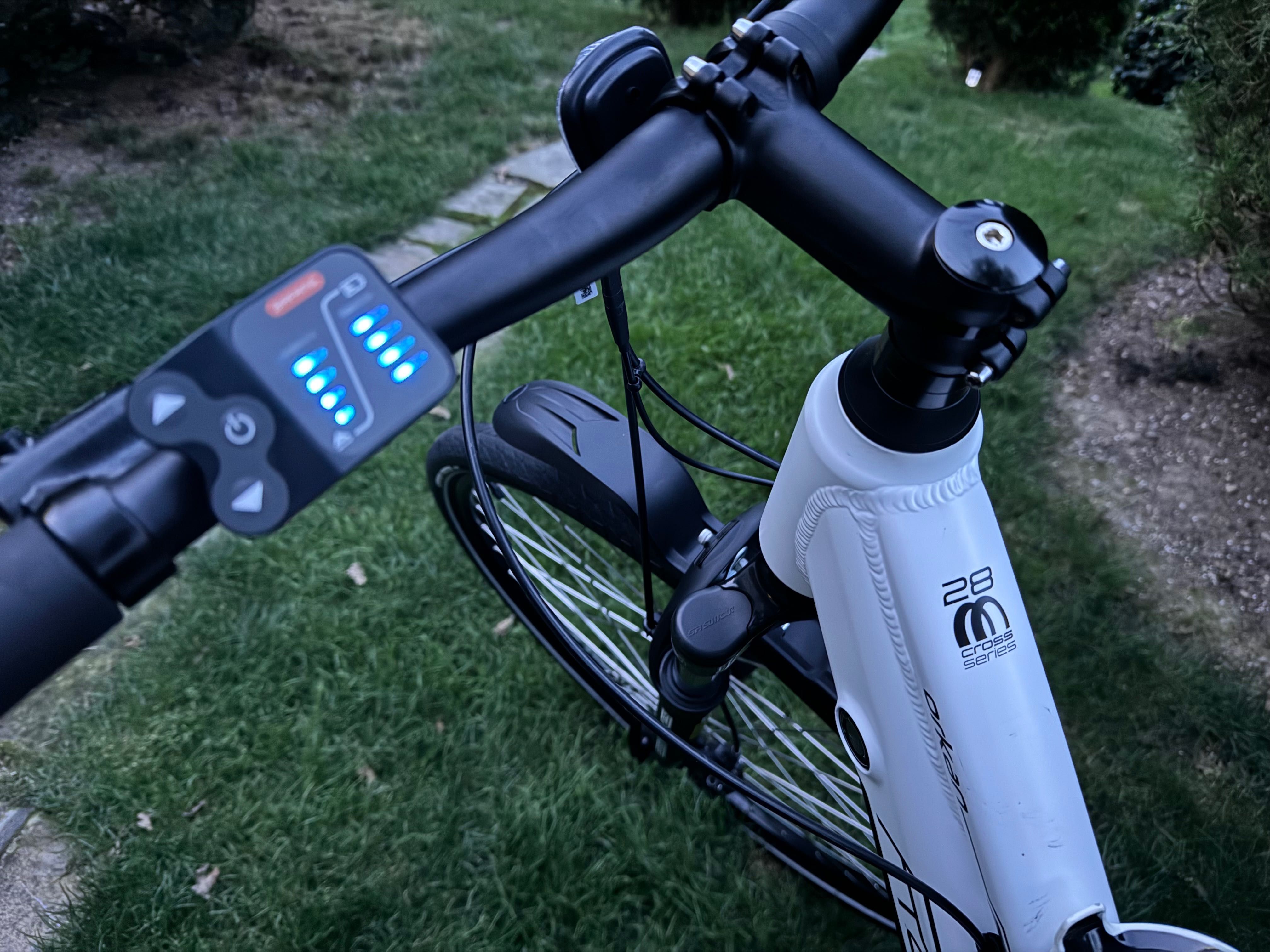 Rower elektryczny Romet Orkan 28” Bafang M300 – mało używany, jak nowy
