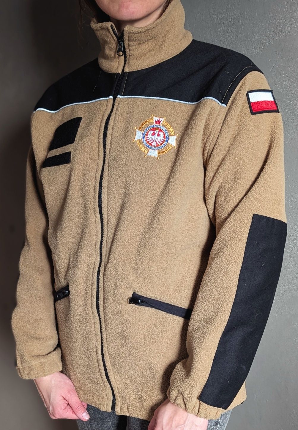 Męska bluza, polar, straż, S