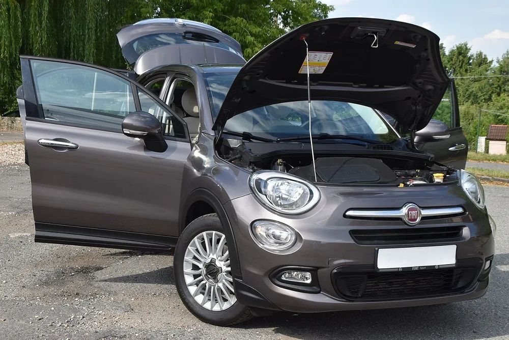 Fiat 500X EXCELLENCE/Klima/Alu17/KeyLess/GrzFot/Park/Temp/Navi/Chrom/Zadbany/BZW