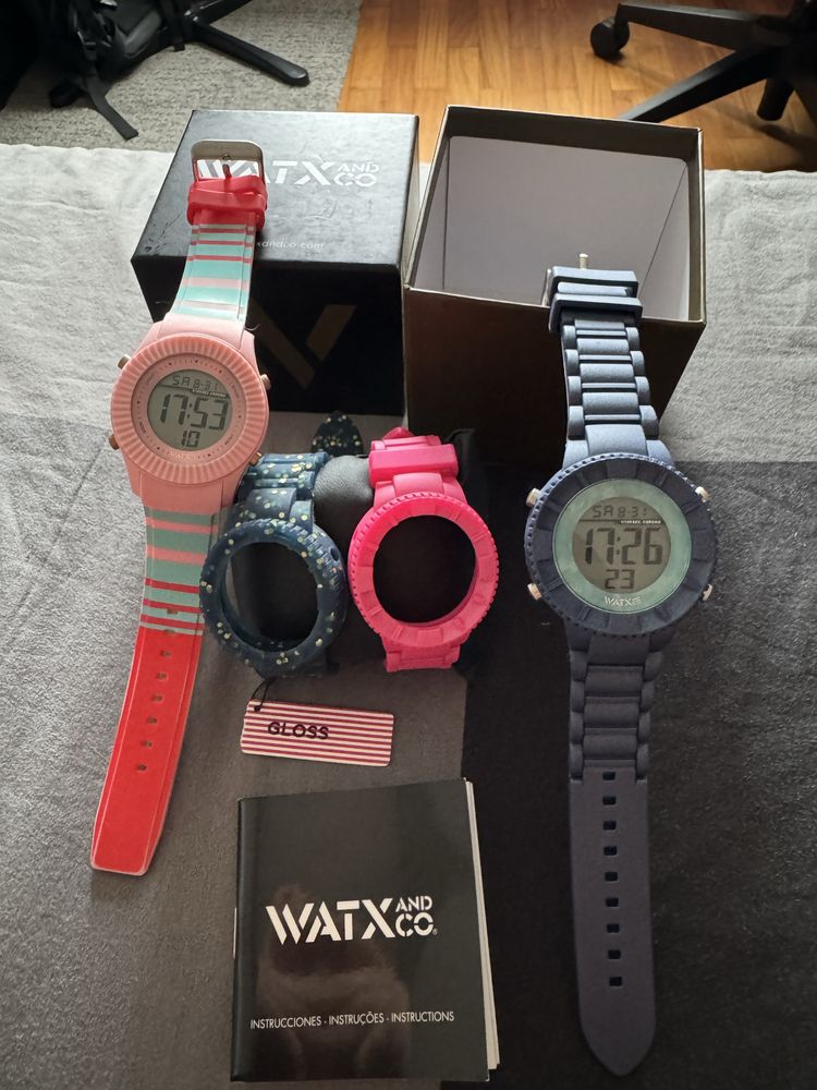 Relógios Watx and Colours Novos