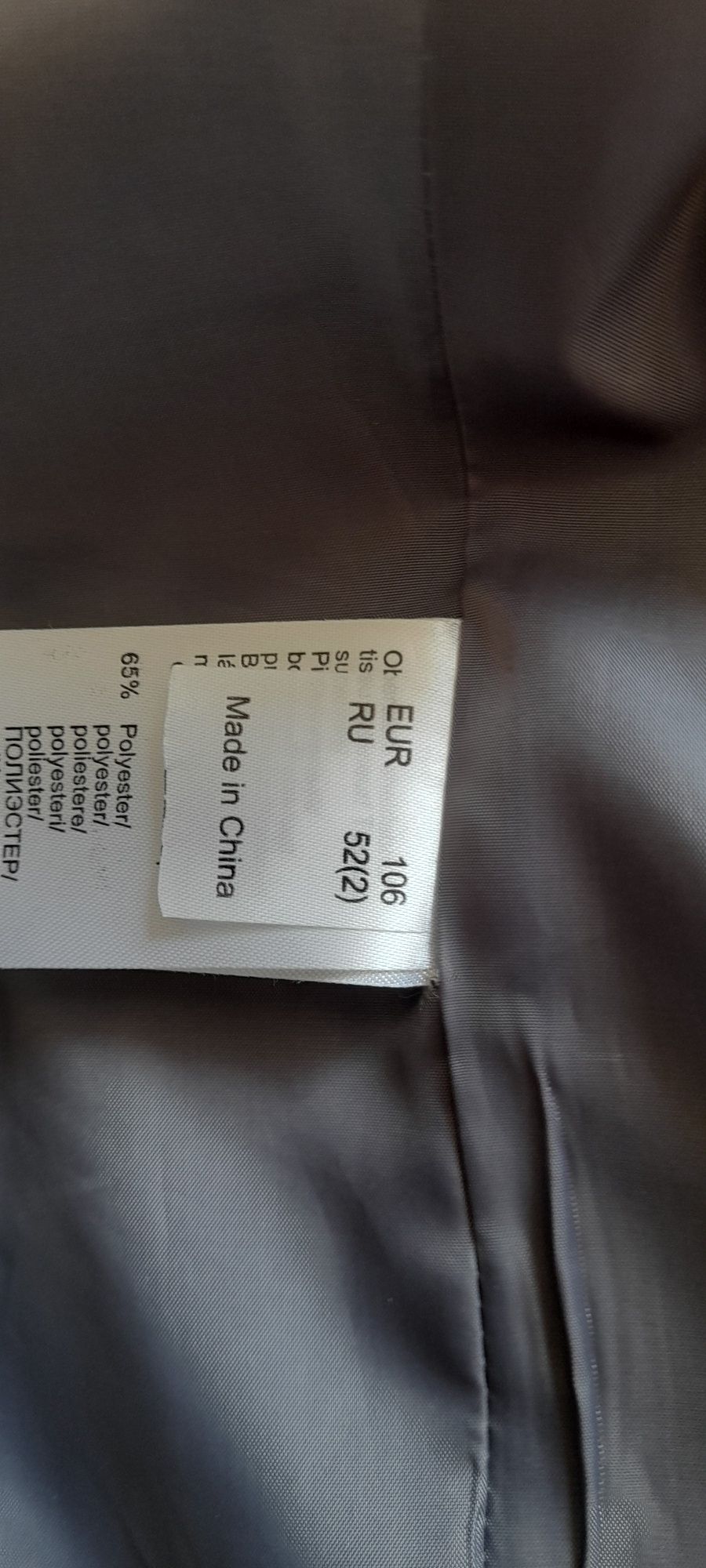Garnitur męski xl szary w kratke bonprix collection