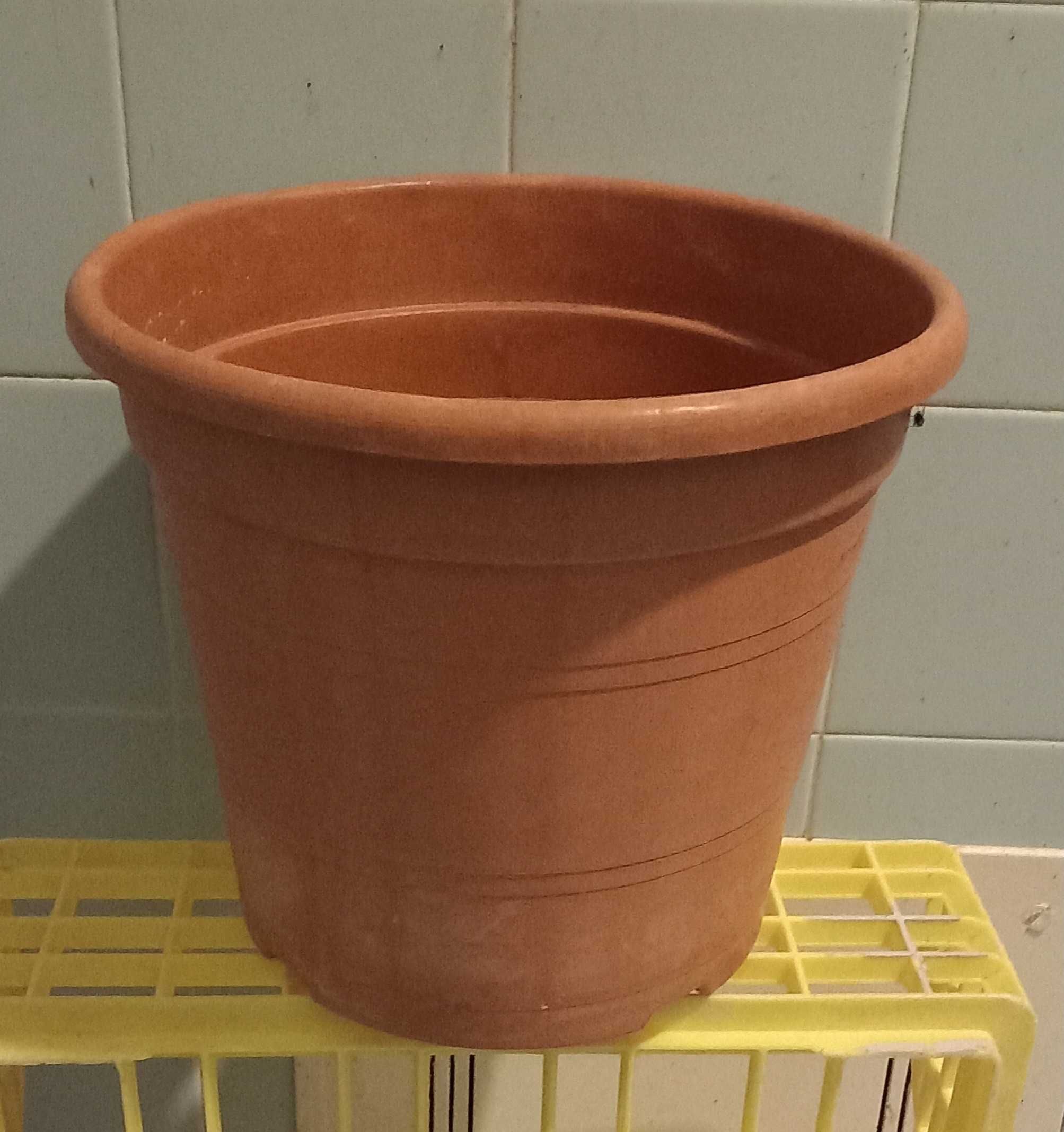 Vaso plástico para plantas