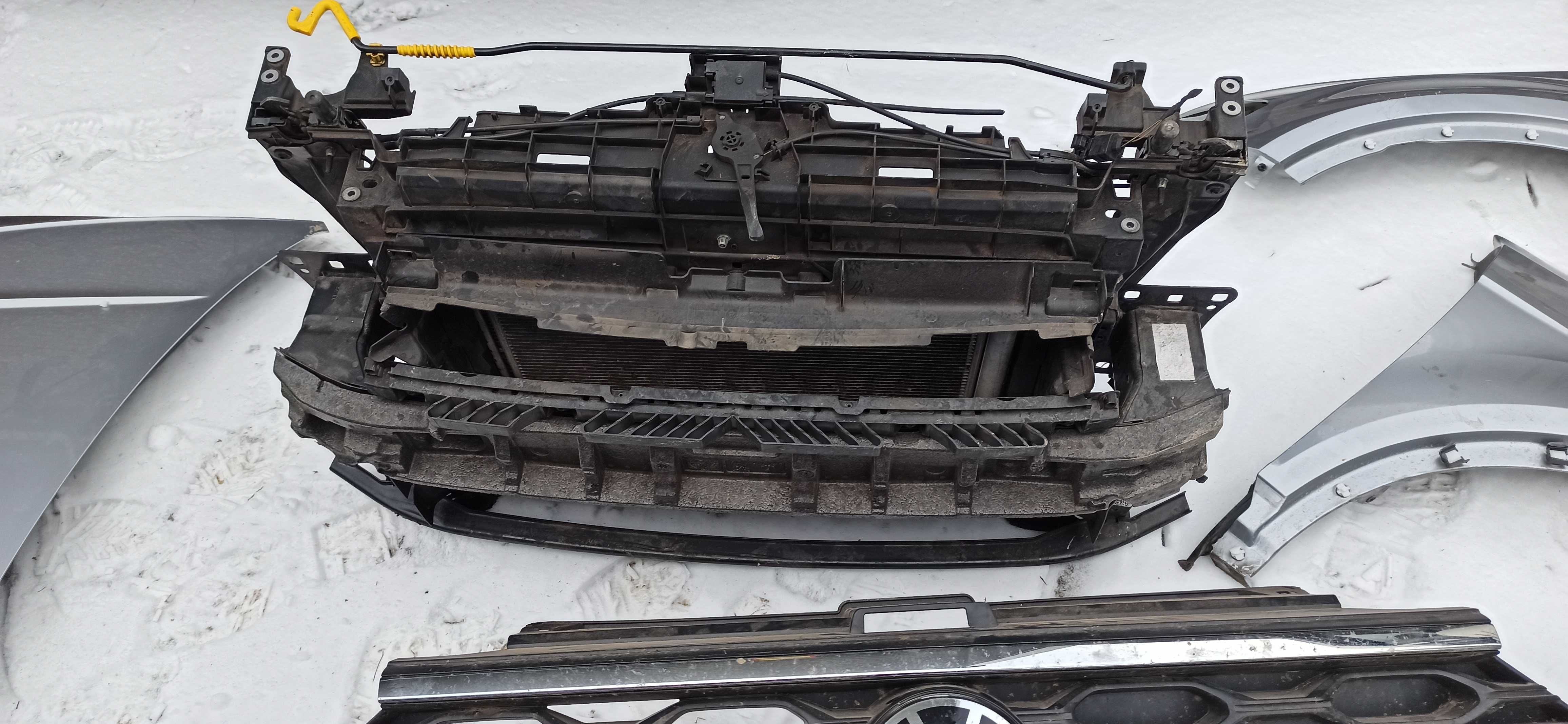VW T-rok lift przód kompletny maska zderzak lampy led