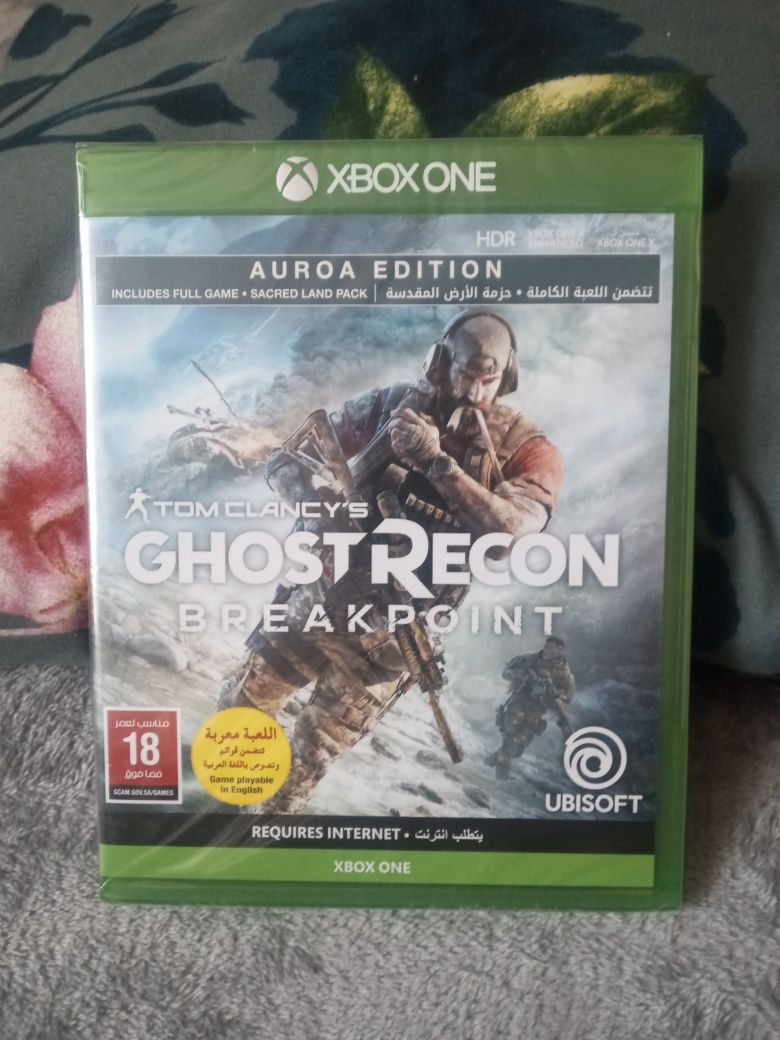 Tom Clancy's Ghost Recon Breakpoint Auroa Edition Xbox one zafoliowan