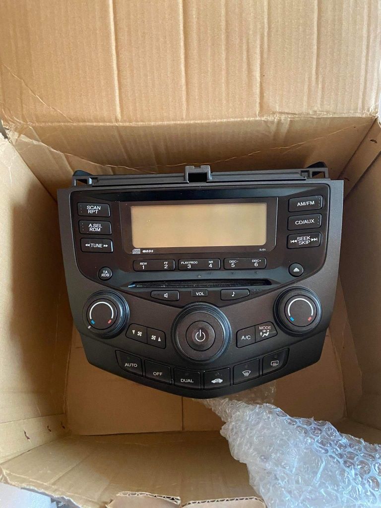 Consola radio e ar condicionado honda accord