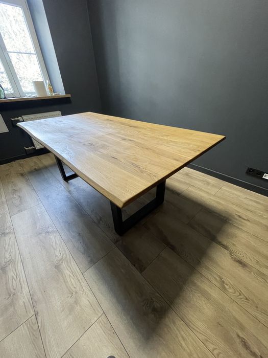 Stół DĘBOWY, Lite drewno Olejowane 200x100 cm