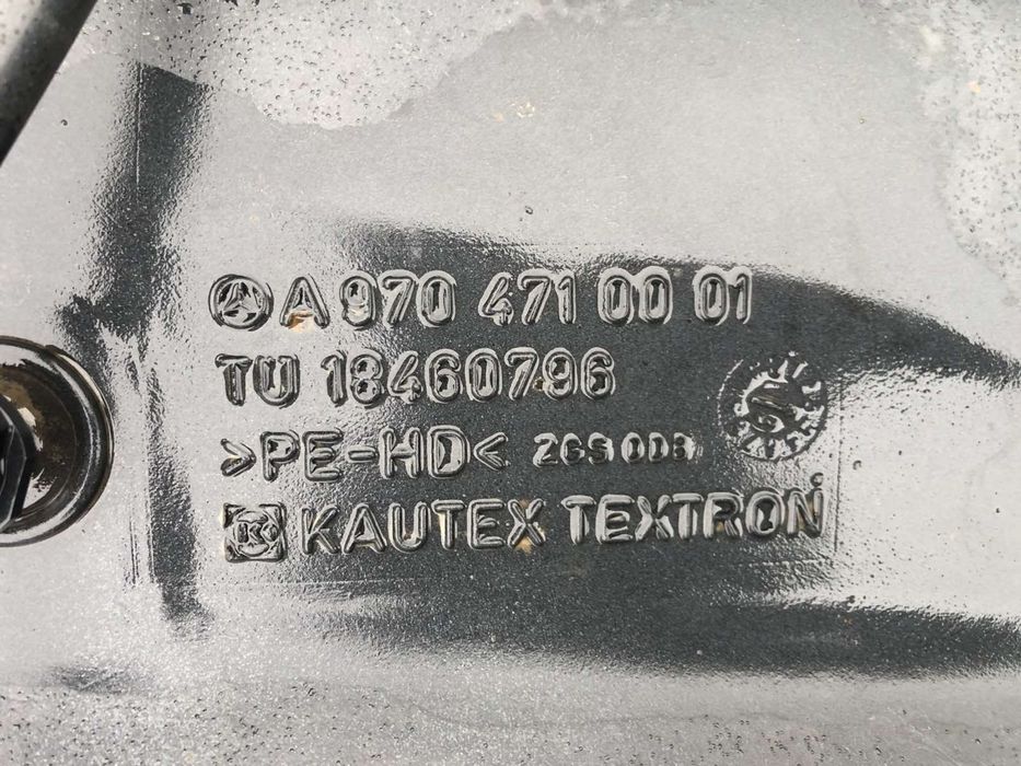 Бак Атего з кріпленням 100л Бак паливний Mercedes Atego 815, 817, 917