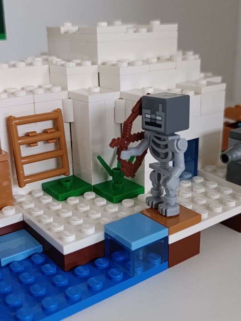Лего Майнкрафт "Іглу", lego minecraft 21142 The Polar Igloo
