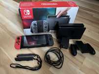 Nintendo Switch nowa bateria pelen komplet